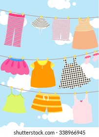 set of children clothes 