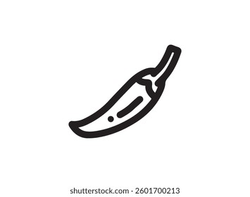 Set of an Chilli Fresh Vegetables Icon