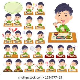 A set of Chinese men about meals.Japanese and Chinese cuisine, Western style dishes and so on.It's vector art so it's easy to edit.

