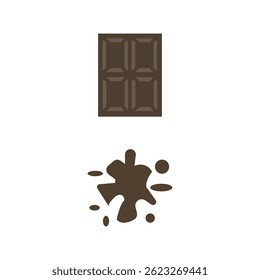 Set of Chocolate Outline icon, Editable Stroke