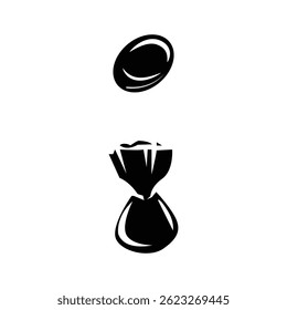 Set of Chocolate Outline icon, Editable Stroke