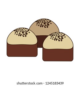 Set of chocolates