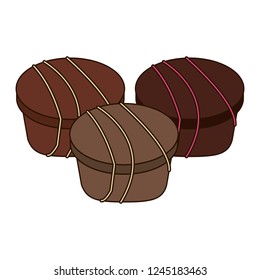 Set of chocolates