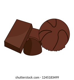 Set of chocolates