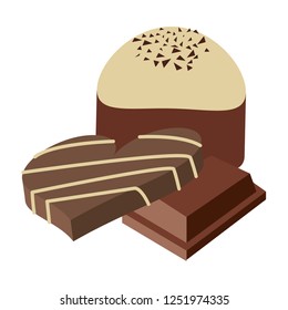 Set of chocolates