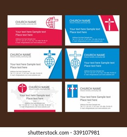 Set Christian business cards. For the church, the ministry, the club and the community