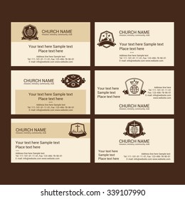 Set Christian business cards. For the church, the ministry, the club and the community