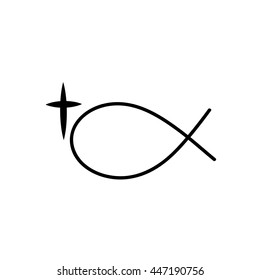 Set Christian fish