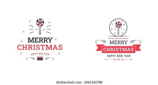 Set of Christmas Badge Event