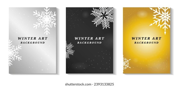Set of Christmas banners and New Year greeting cards. Vector illustration concepts for graphic and web design, social media banner, marketing material.