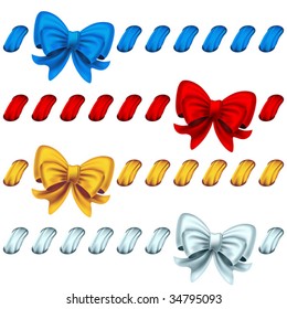 Set from  christmas bows