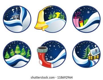 Set of Christmas Cards
