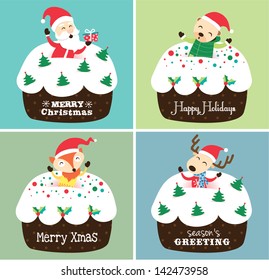 Weihnachtskarten-Set