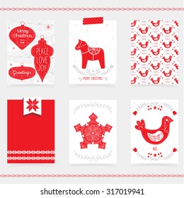 Set of Christmas Cards