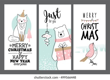 162,211 Xmas Cute Animals Images, Stock Photos & Vectors | Shutterstock