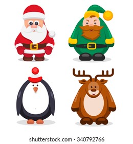 Set Christmas Characters