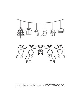 Set of Christmas Design Elements.
