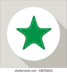Set of Christmas elements in a flat style. Signs, symbols, objects to the design of the new year