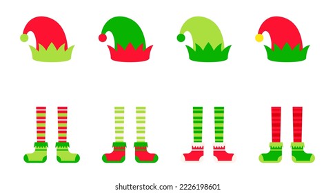 Set of Christmas Elf Family