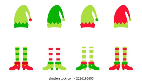 Set of Christmas Elf Family