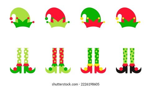 Set of Christmas Elf Family