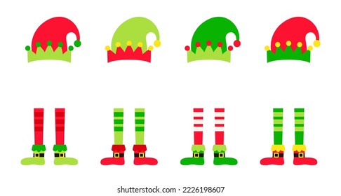 Set of Christmas Elf Family