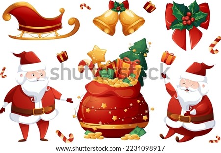 Similar – Image, Stock Photo Bell bag with banknotes