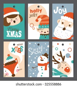 Set Of Christmas Gift Tags