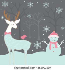 Set of Christmas graphic elements