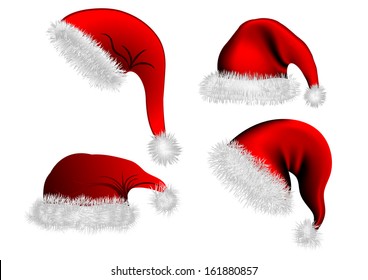 Set of Christmas hat
