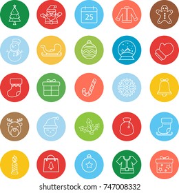 Set of Christmas Icon