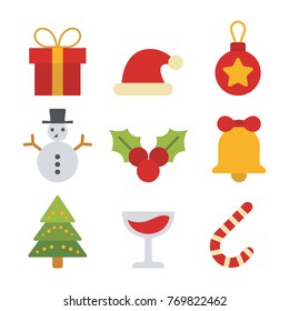 Set Of Christmas Icon
