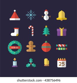 set of christmas icon : vector : symbol
