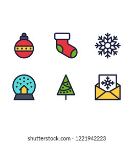 Set of Christmas Icons