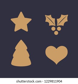 Set of christmas icons