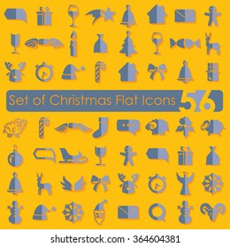 Set of Christmas icons