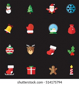 Set of Christmas Icons