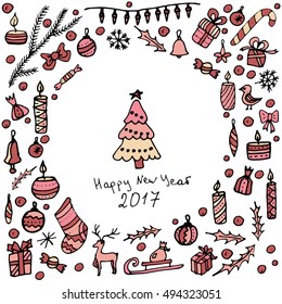 A set of Christmas items