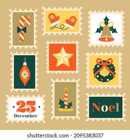 WeihnachtsBriefBriefBriefBriefmarken