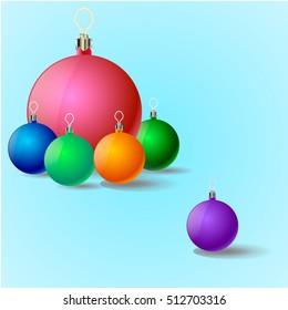 set of Christmas toys