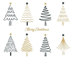 Christmas Tree Line Art Free Stock Photo Public Domain Pictures