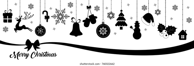 Set of Christmas vector icons