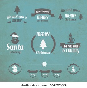 Set of Christmas vintages for Christmas
