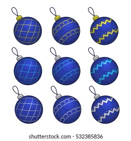 Set of Christmas-tree balls
