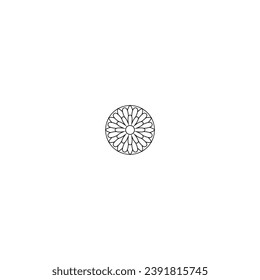 set of circle mandala elements background