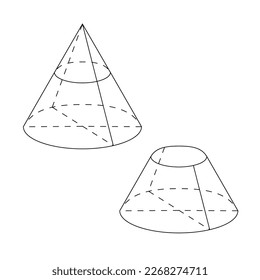 cone shape - 352 Free Vectors to Download