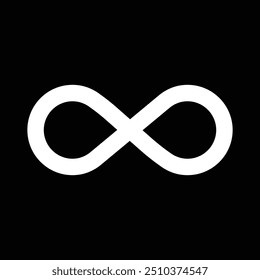 Set of circular economy loop icon collection. Infinity symbol. Vector Illustration.