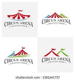 
Set of Circus Icon Logo Design Vector Template, Icon Symbol, Illustration