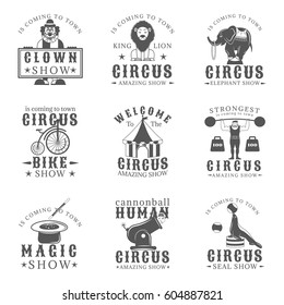 Cirque Noir Et Blanc Images Stock Photos Vectors Shutterstock