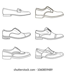 371 Oxford shoes sketch Images, Stock Photos & Vectors | Shutterstock